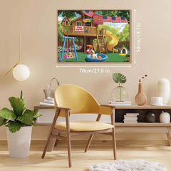 Happy Days Treehouse Jigsaw Puzzle 1000 Pieces