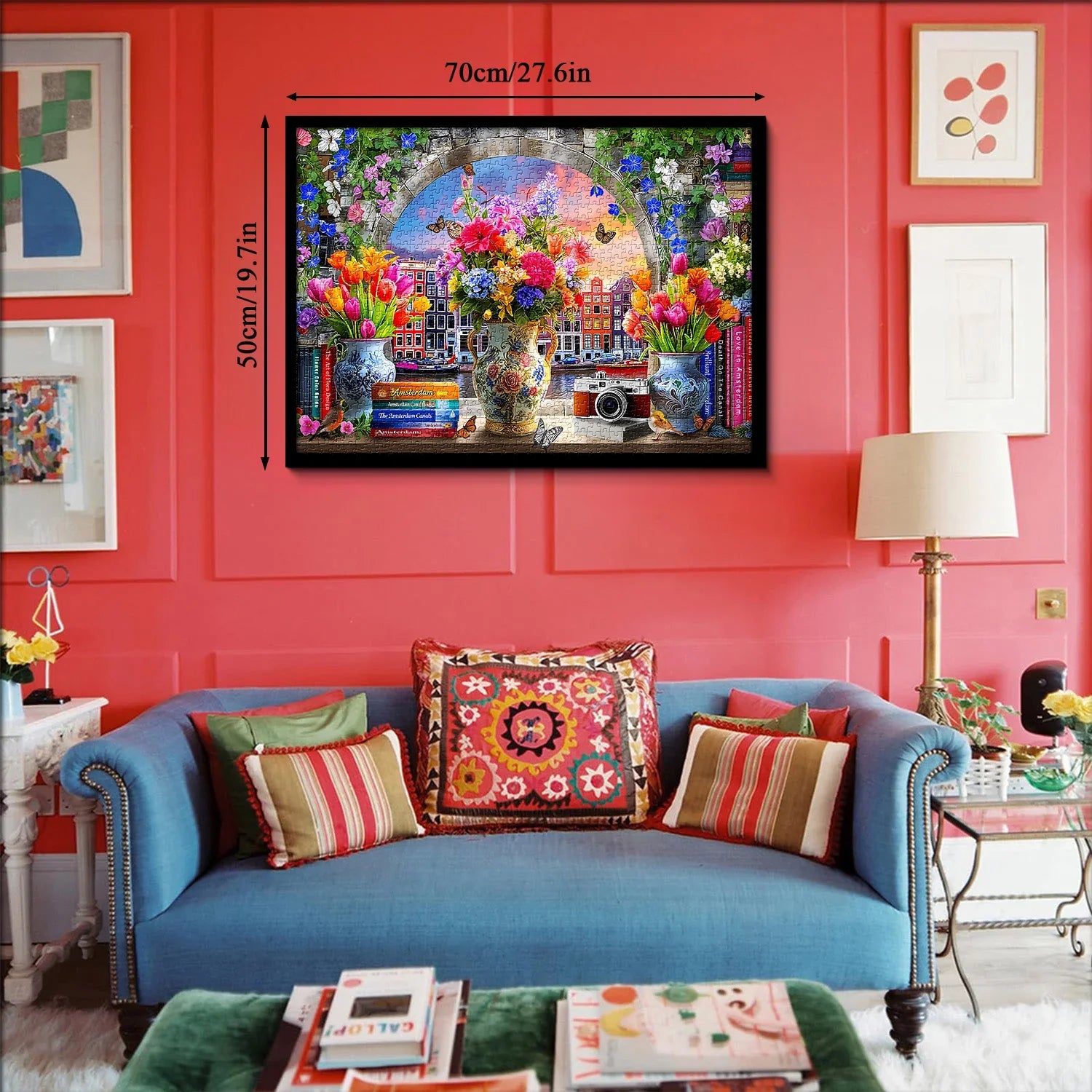 Puzzle Flores del Canal 1000 Piezas