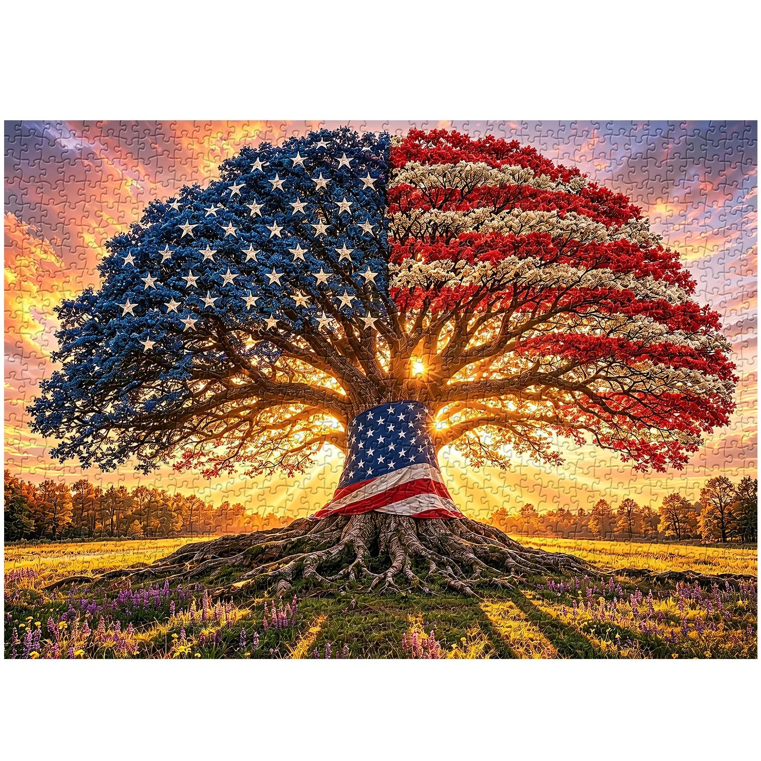 Liberty Root Oak Jigsaw Puzzle 1000 Pieces