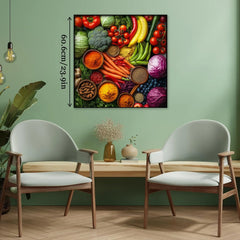 Vibrant Harvest Feast Jigsaw Puzzle 1000 Pieces