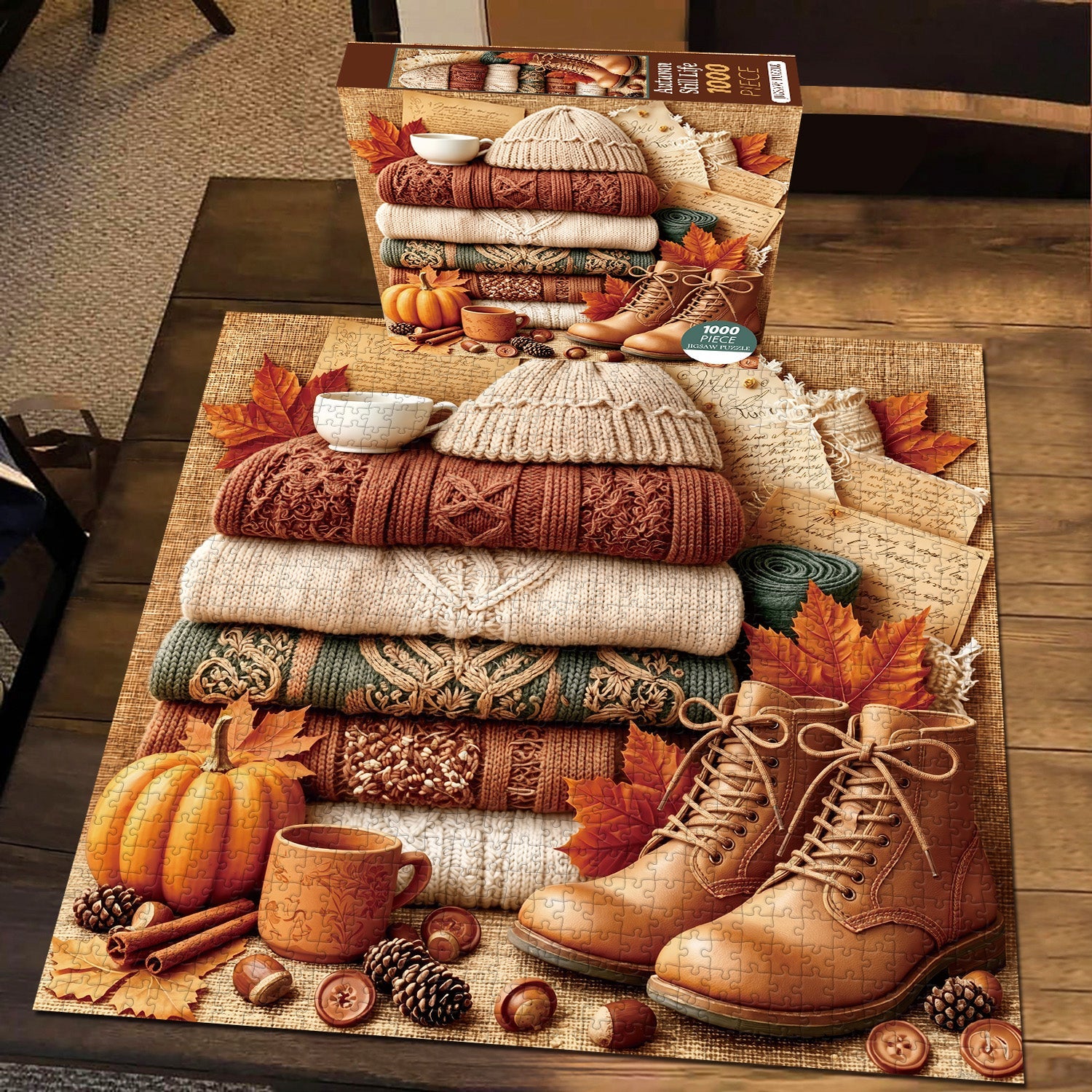 Autumn Still Life Jigsaw Puzzle 1000 Pieces