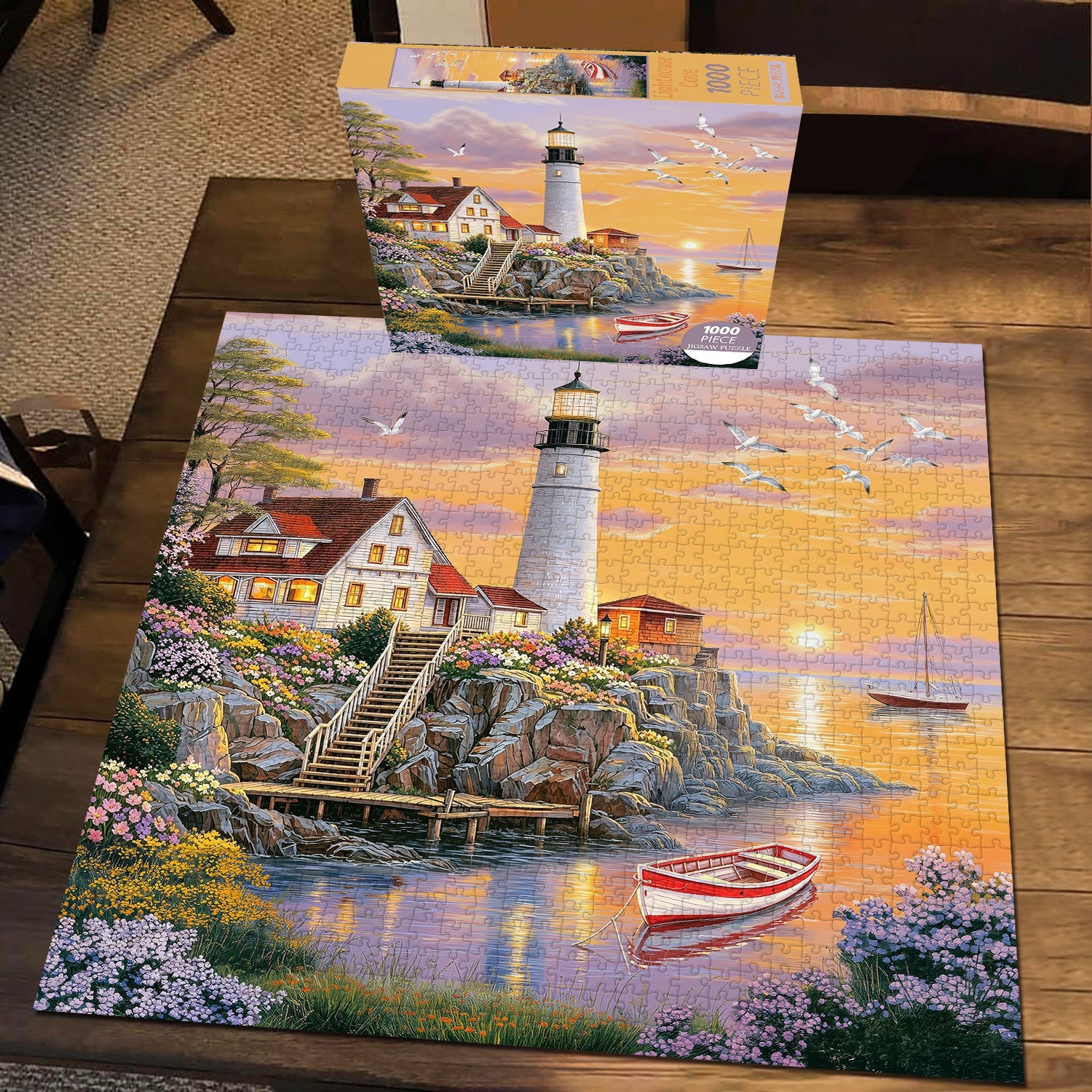 Lighthouse Cove Puzzle 1000 Teile