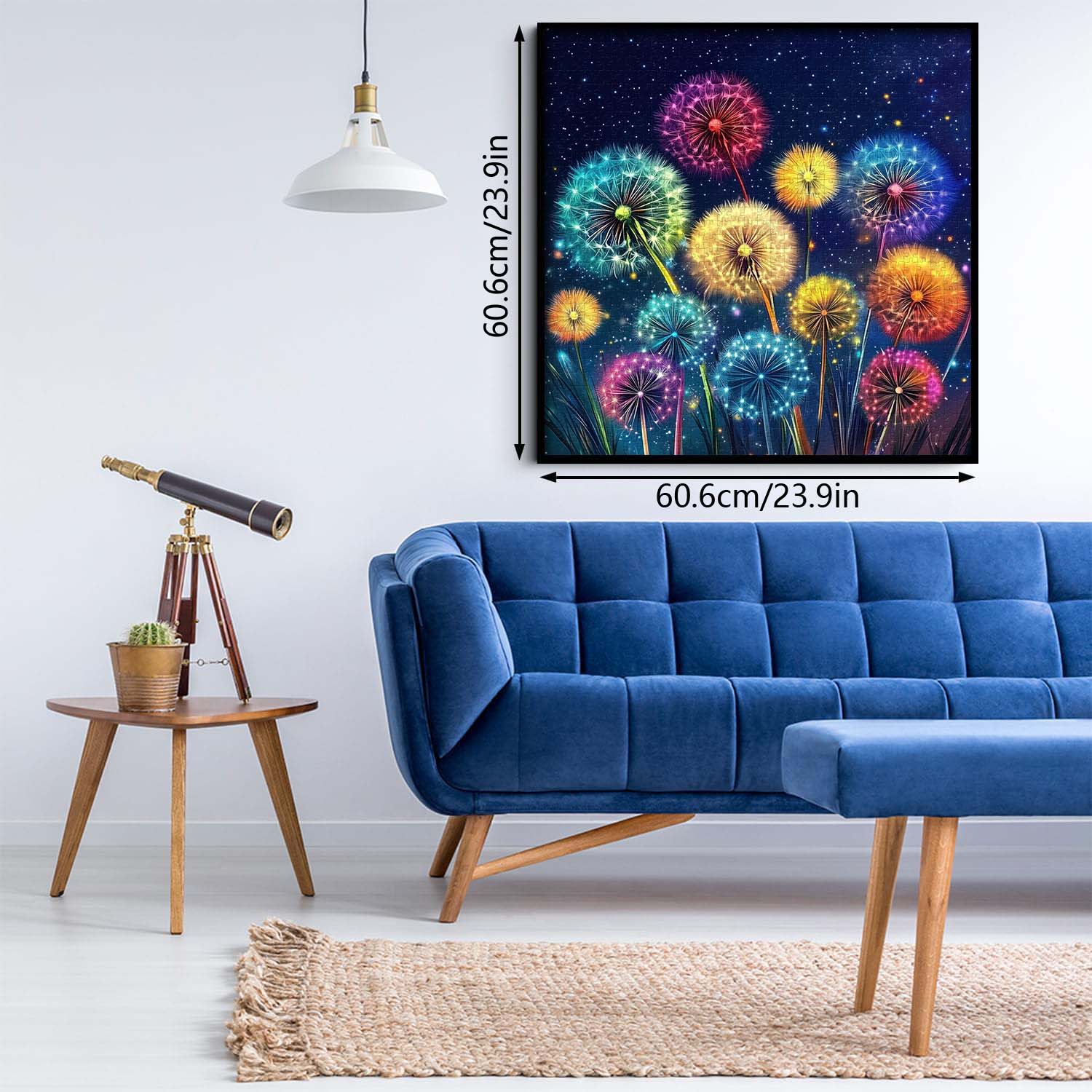 Puzzle Pissenlit Lumineux 1000 Pièces