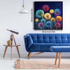 Puzzle Pissenlit Lumineux 1000 Pièces