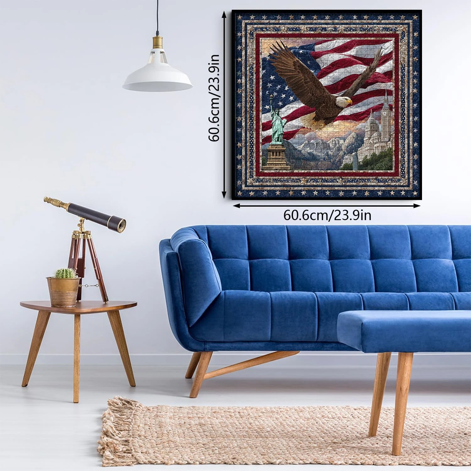 Puzzle Águila Sobre La Libertad 1000 Piezas