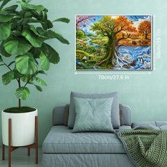 Tree of Four Seasons Jigsaw Puzzle 1000 Pieces