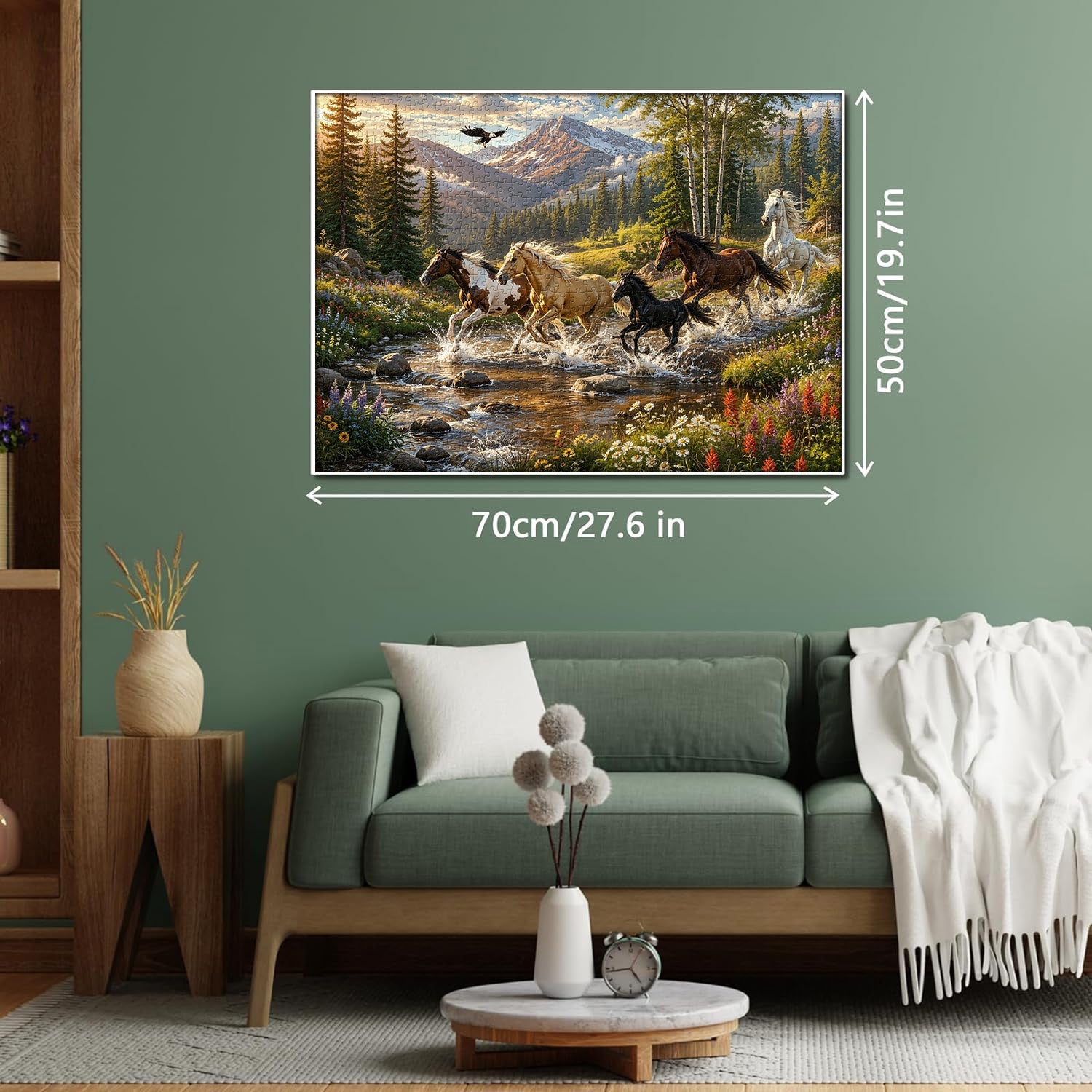Meadow Creek Pferde Puzzle 1000 Teile