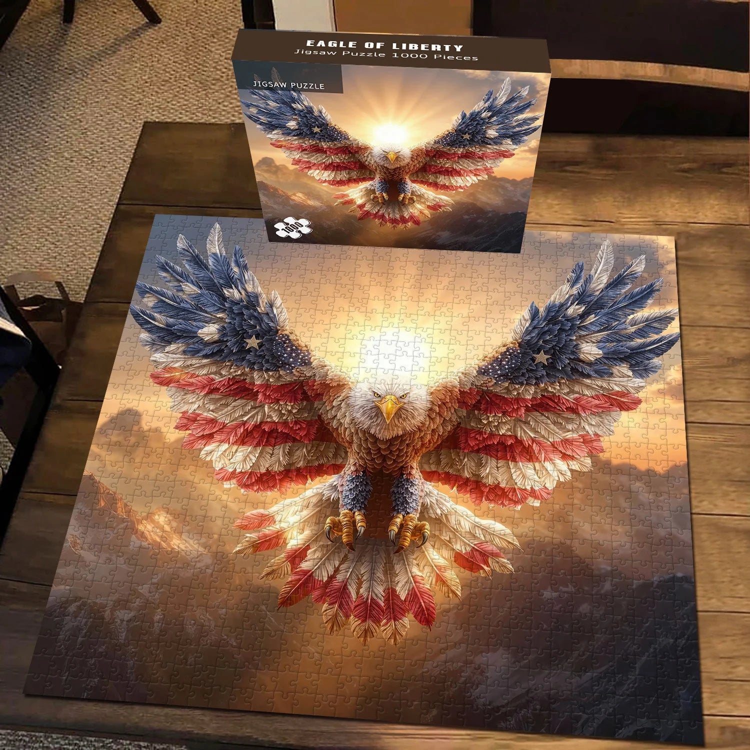 Eagle of Liberty Jigsaw Puzzle 1000 Pieces
