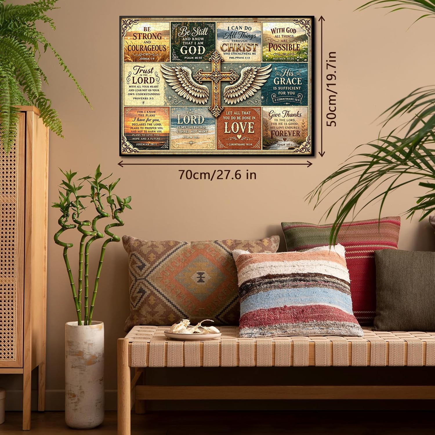 Scripture Grid Jigsaw Puzzle 1000 Pieces