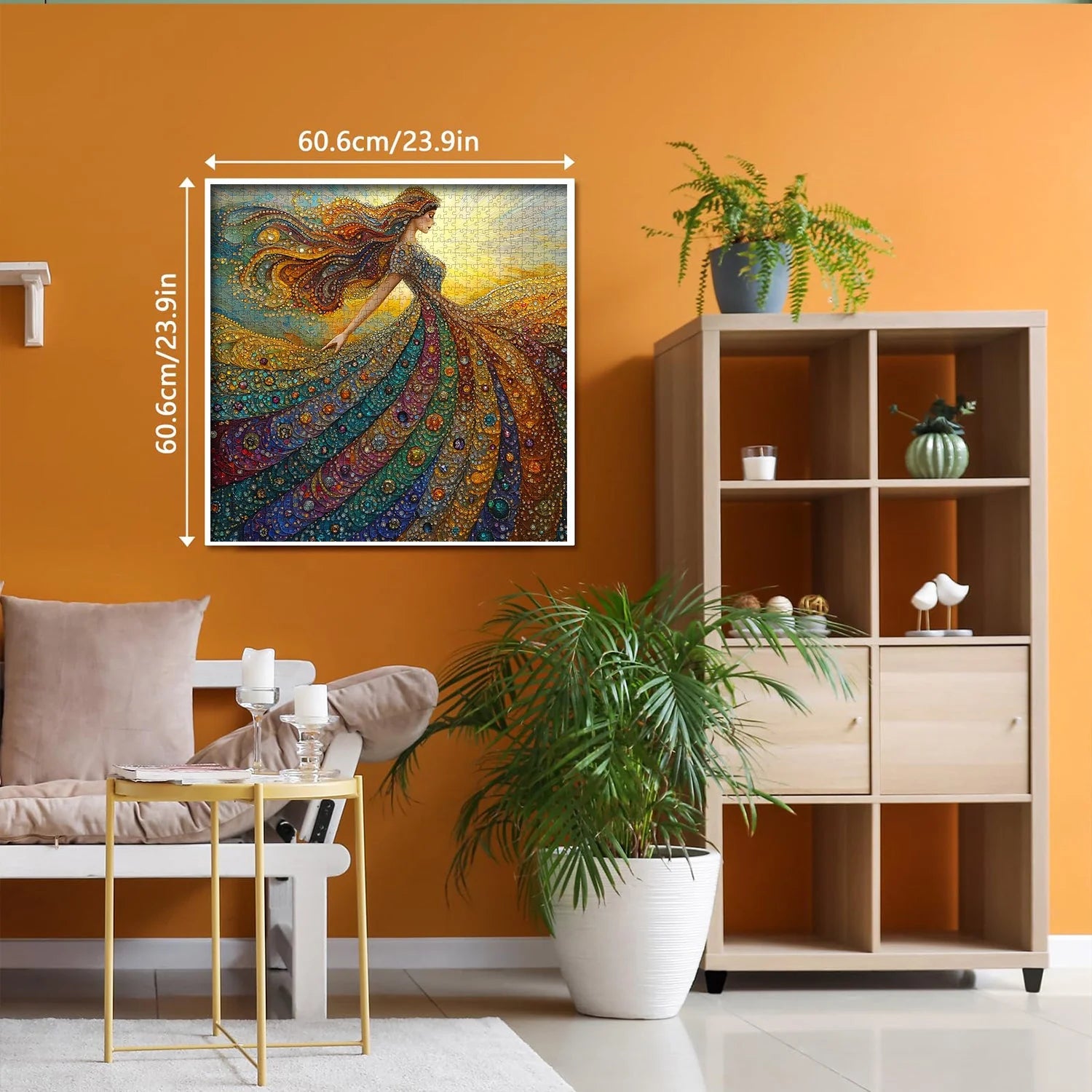 Gemstone Woman Jigsaw Puzzle 1000 Piece