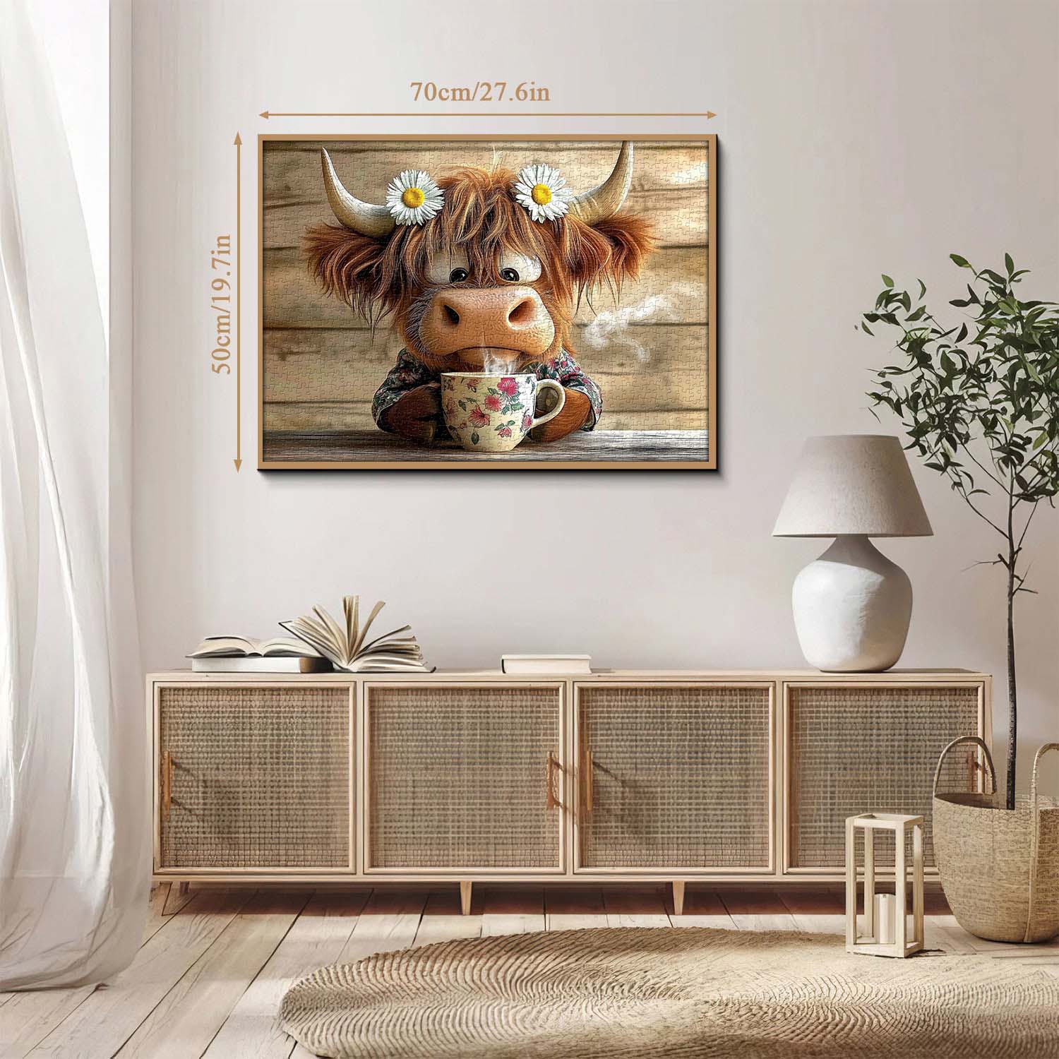 Cow's Coffee Time Puzzle 1000 Teile