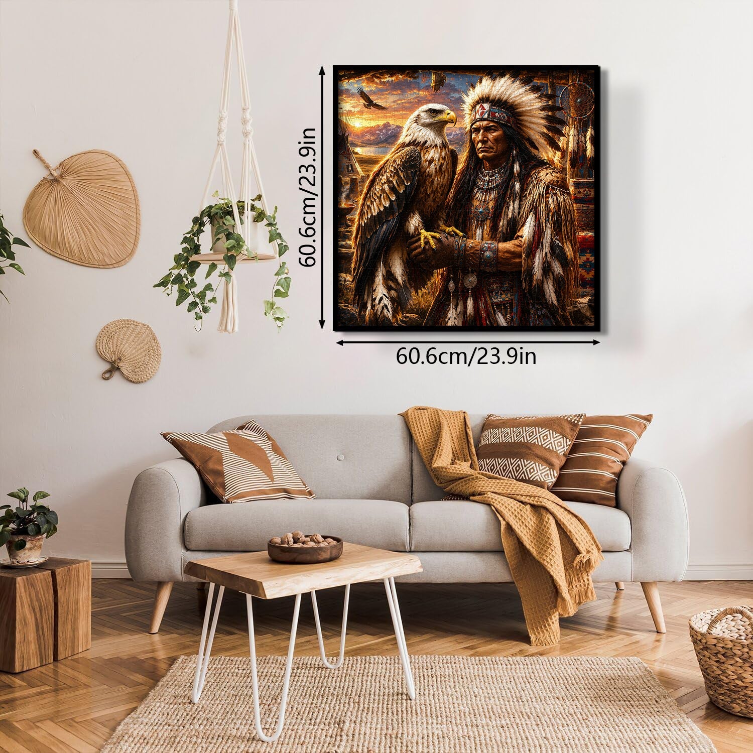 Puzzle Tribal Spirit Eagle 1000 pezzi