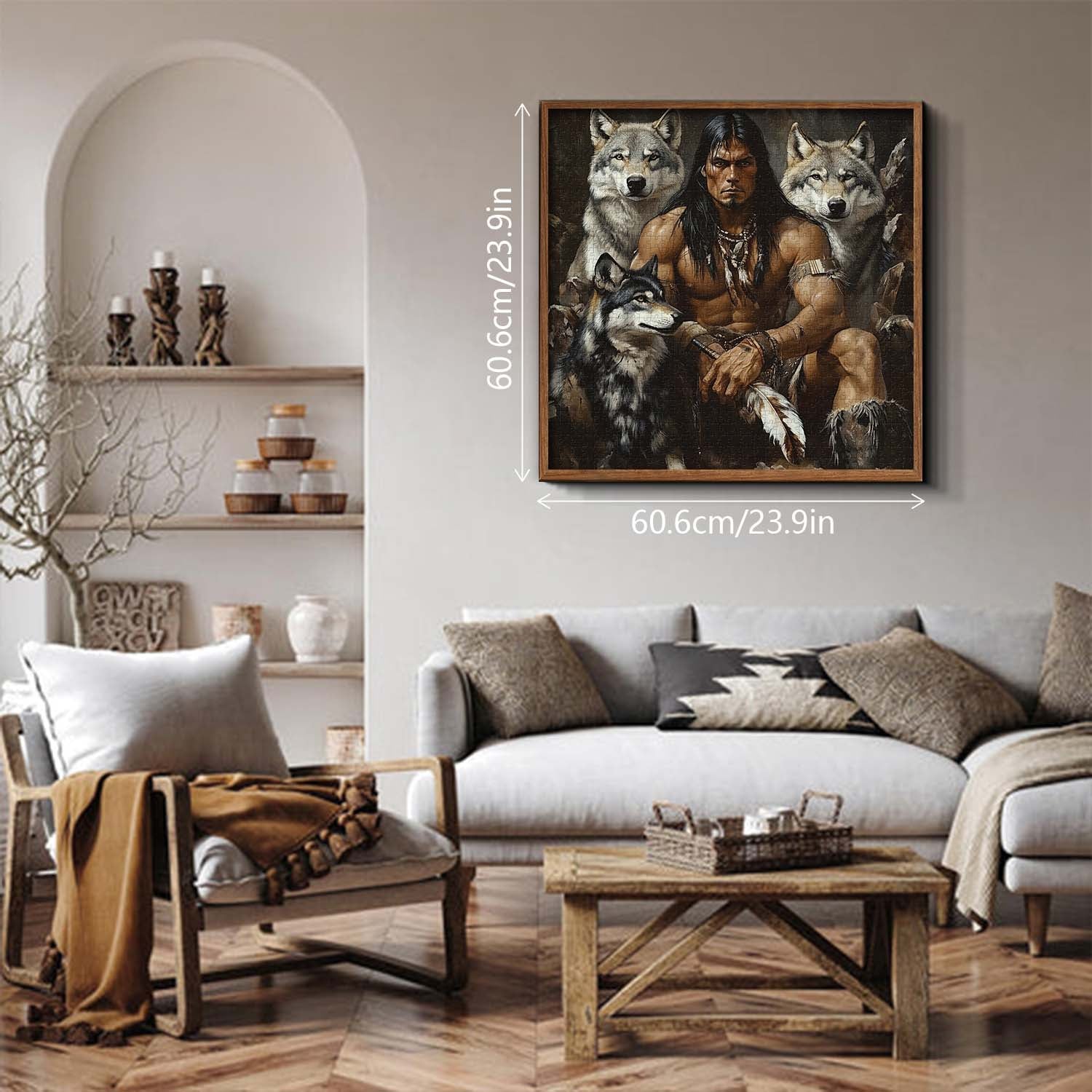 Puzzle El Rey De Los Lobos 1000 Piezas