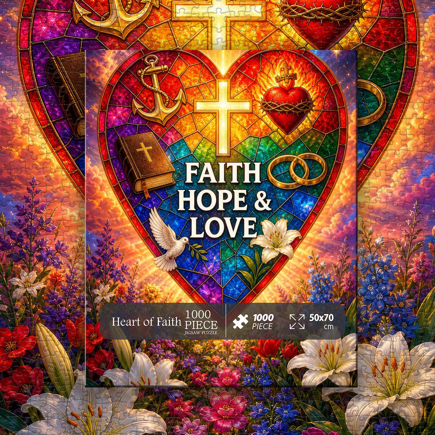 Heart of Faith Jigsaw Puzzle 1000 Pieces