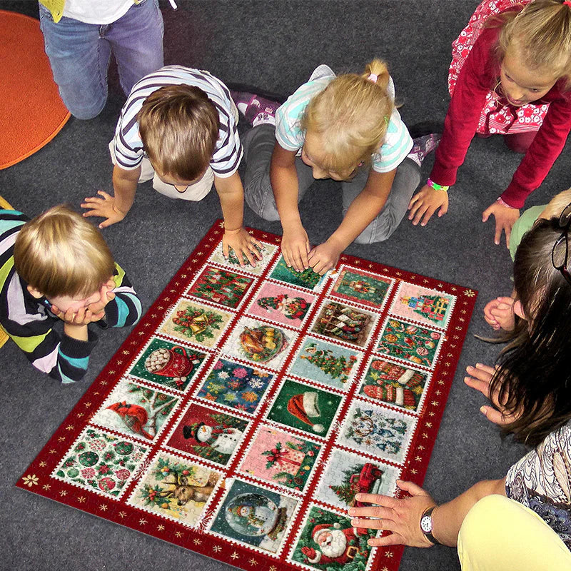 Weihnachtsmarken Jigsaw Puzzle 1000 Stück