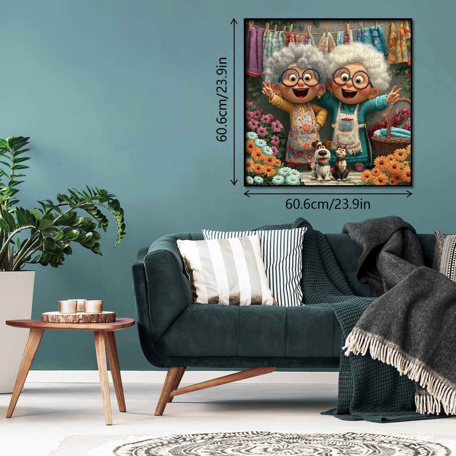 Joyful Grandma Duo Jigsaw Puzzle 1000 Pieces