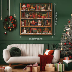 Christmas Library Jigsaw Puzzle 1000 Pieces
