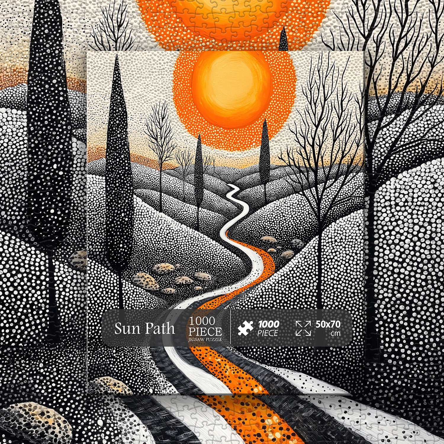 Sonnenpfad-Puzzle 1000 Teile