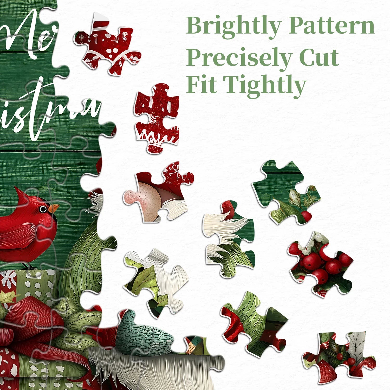 Christmas Gnome Jigsaw Puzzle 1000 Pieces