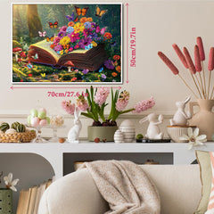 Vibrant Pages Jigsaw Puzzle 1000 Pieces
