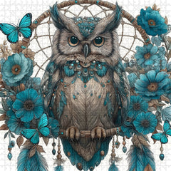 Owl Dreamcatcher Jigsaw Puzzle 1000 Pieces