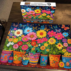 Puzzle giardino farfalla puzzle 1000 pezzi
