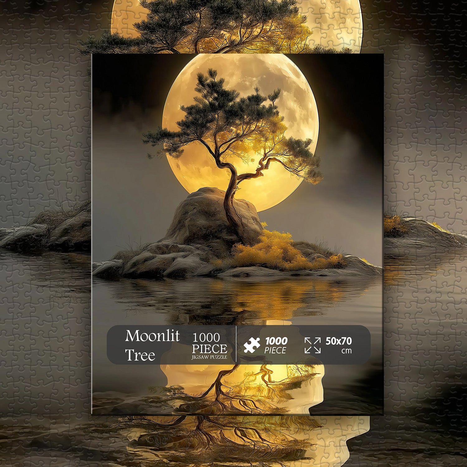 Moonlit Tree Jigsaw Puzzle 1000 Pieces