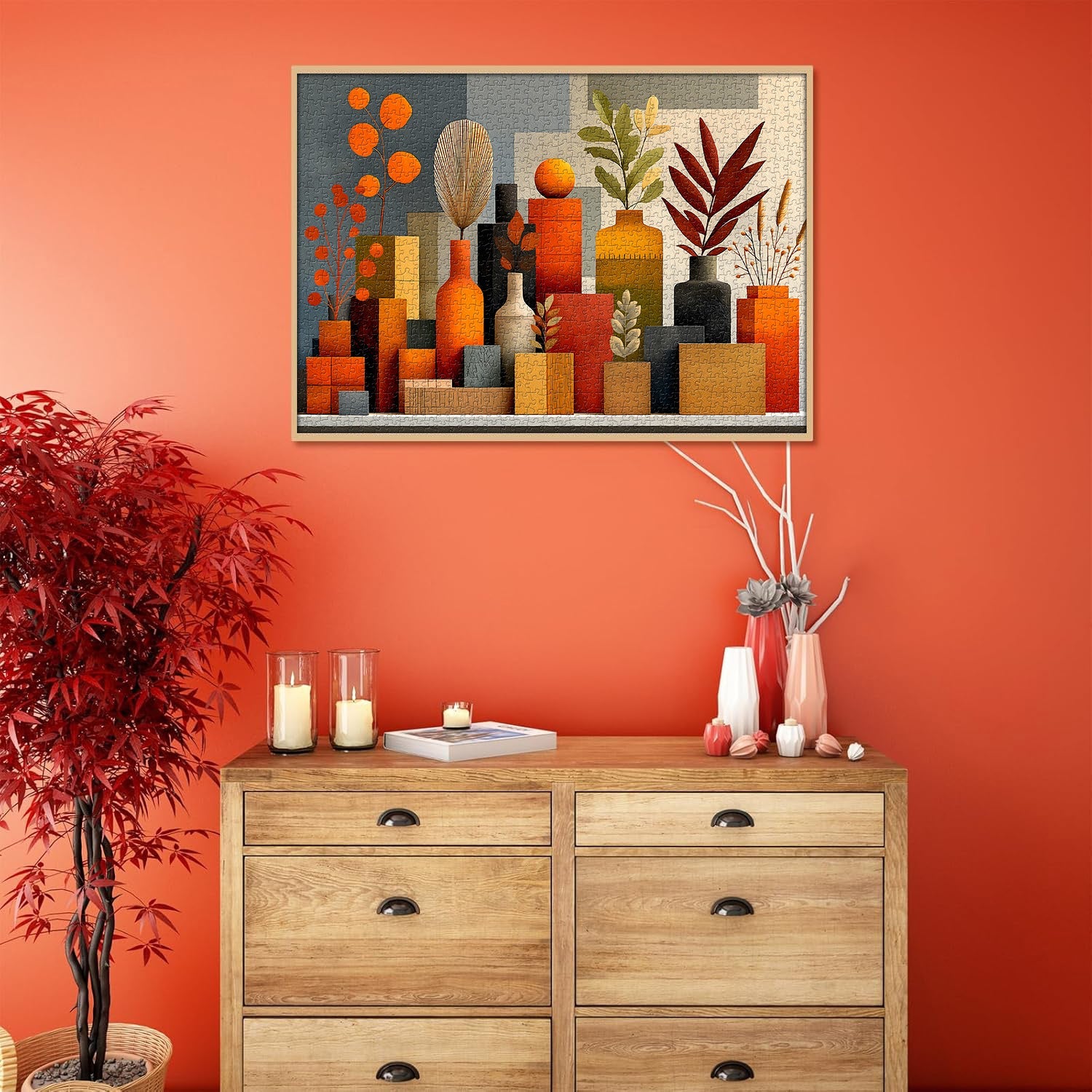 Orange Whisper Jigsaw Puzzle 1000 pièces