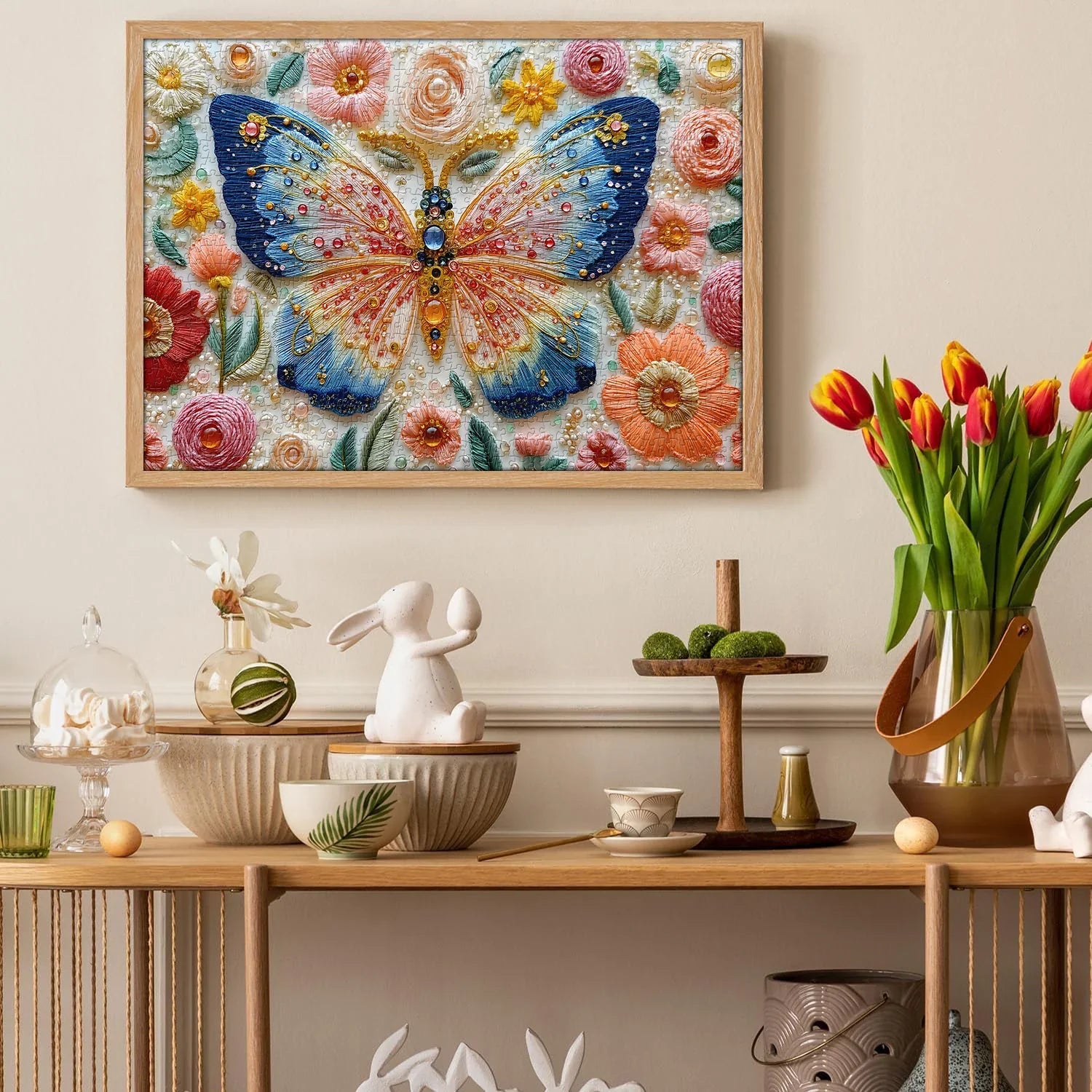 Butterfly Gem Jigsaw Puzzle 1000 Piece