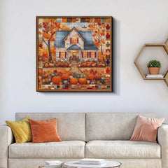 Pumpkin Cottage Jigsaw Puzzle 1000 Pieces