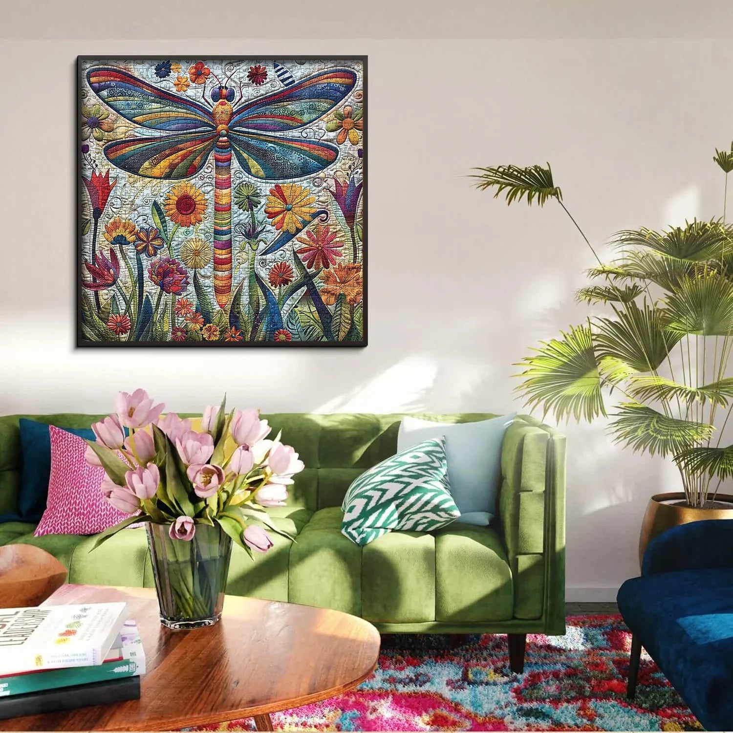Dragonfly Garden Jigsaw Puzzle 1000 Stücke