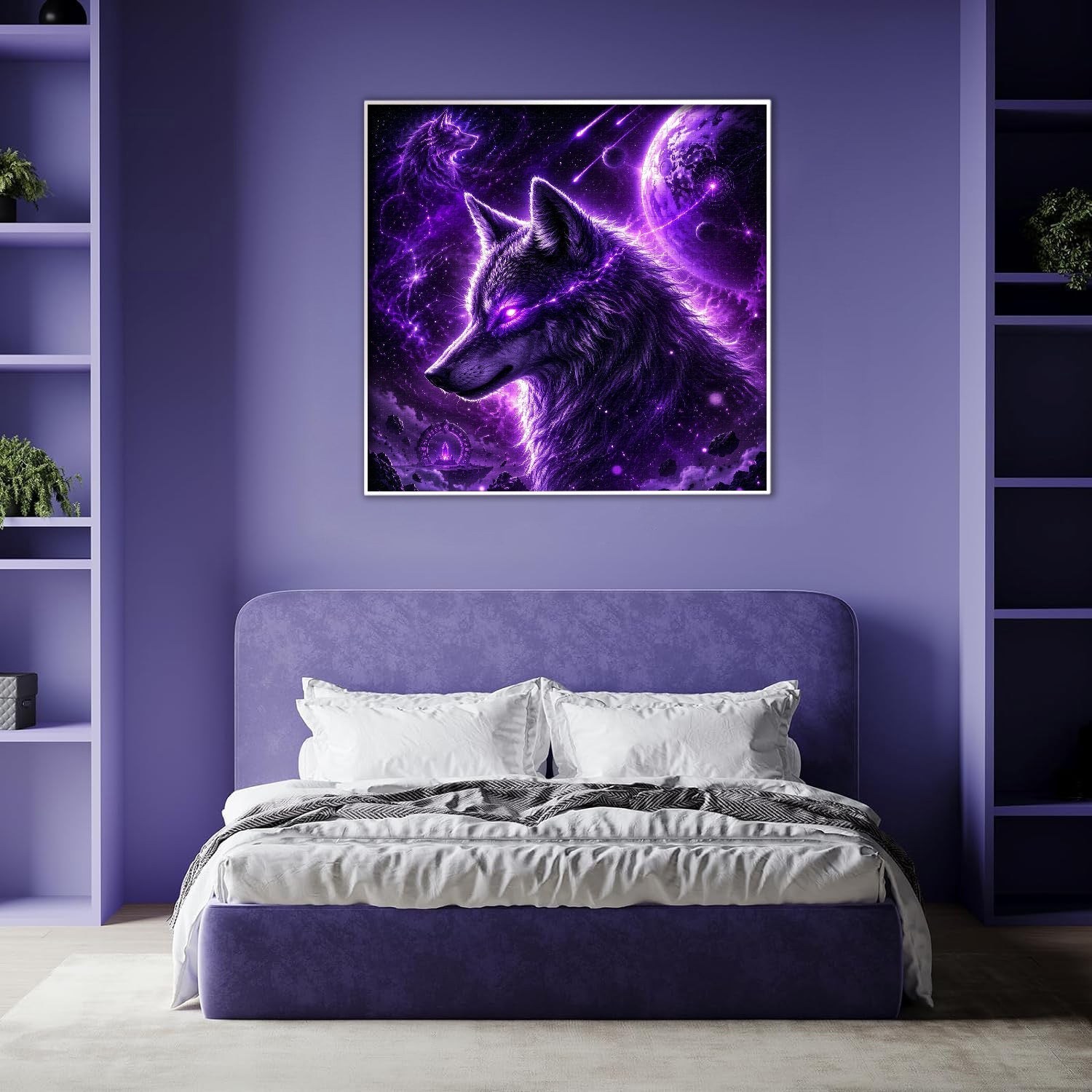 Nebula Wolf Soul Jigsaw Puzzle 1000 Pieces