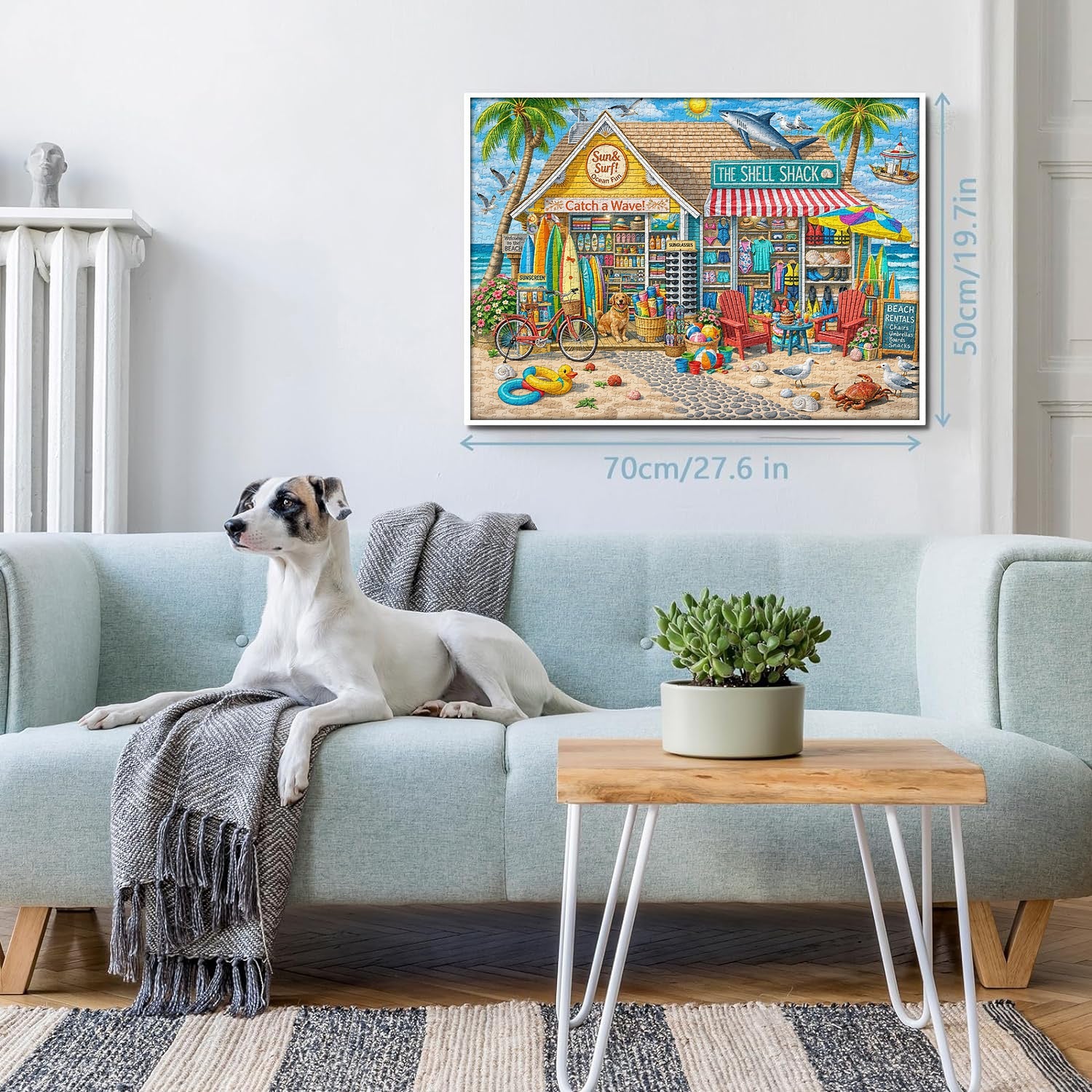 Shoreline Shop Jigsaw Puzzle 1000 pezzi