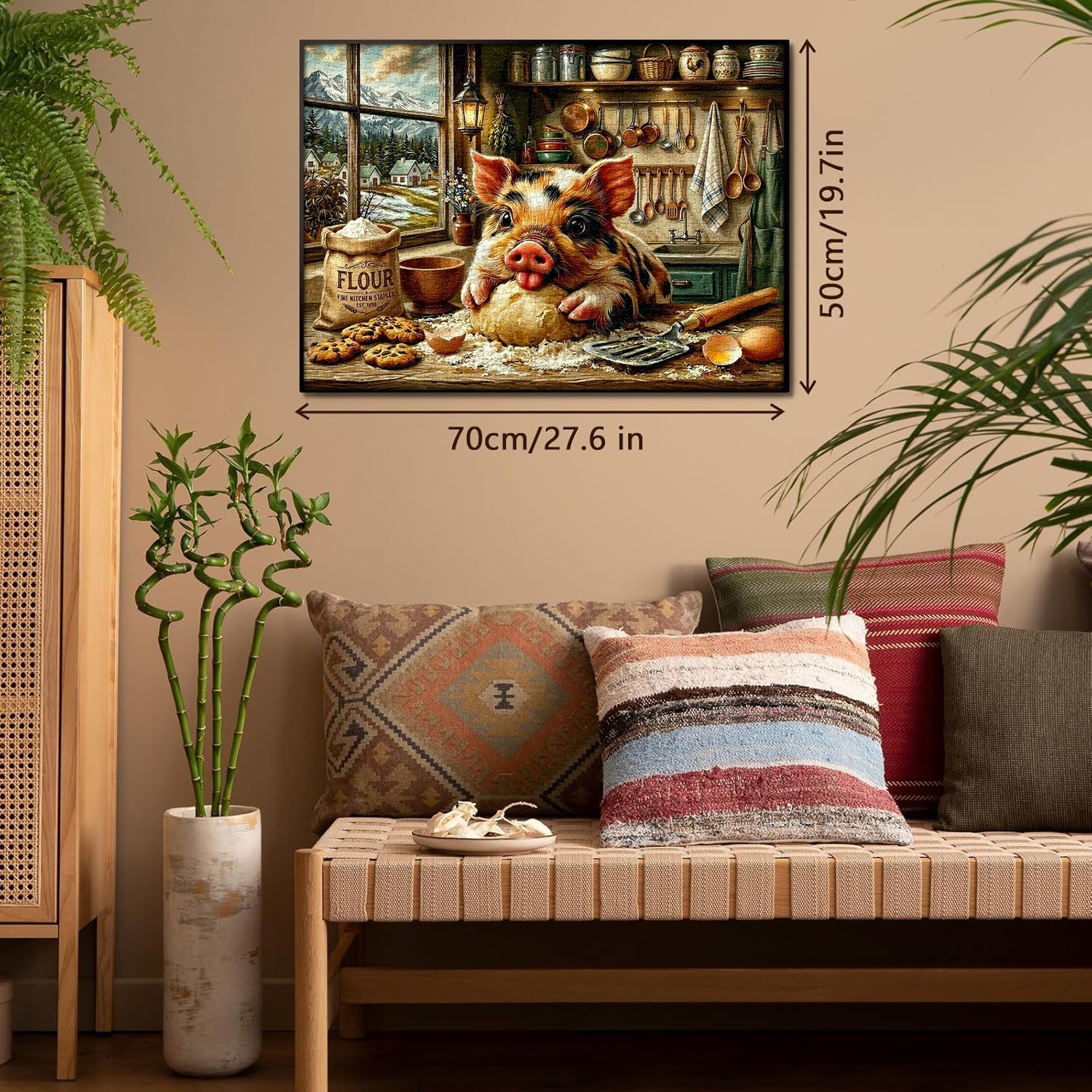 Puzzle Piggy Chef da 1000 pezzi