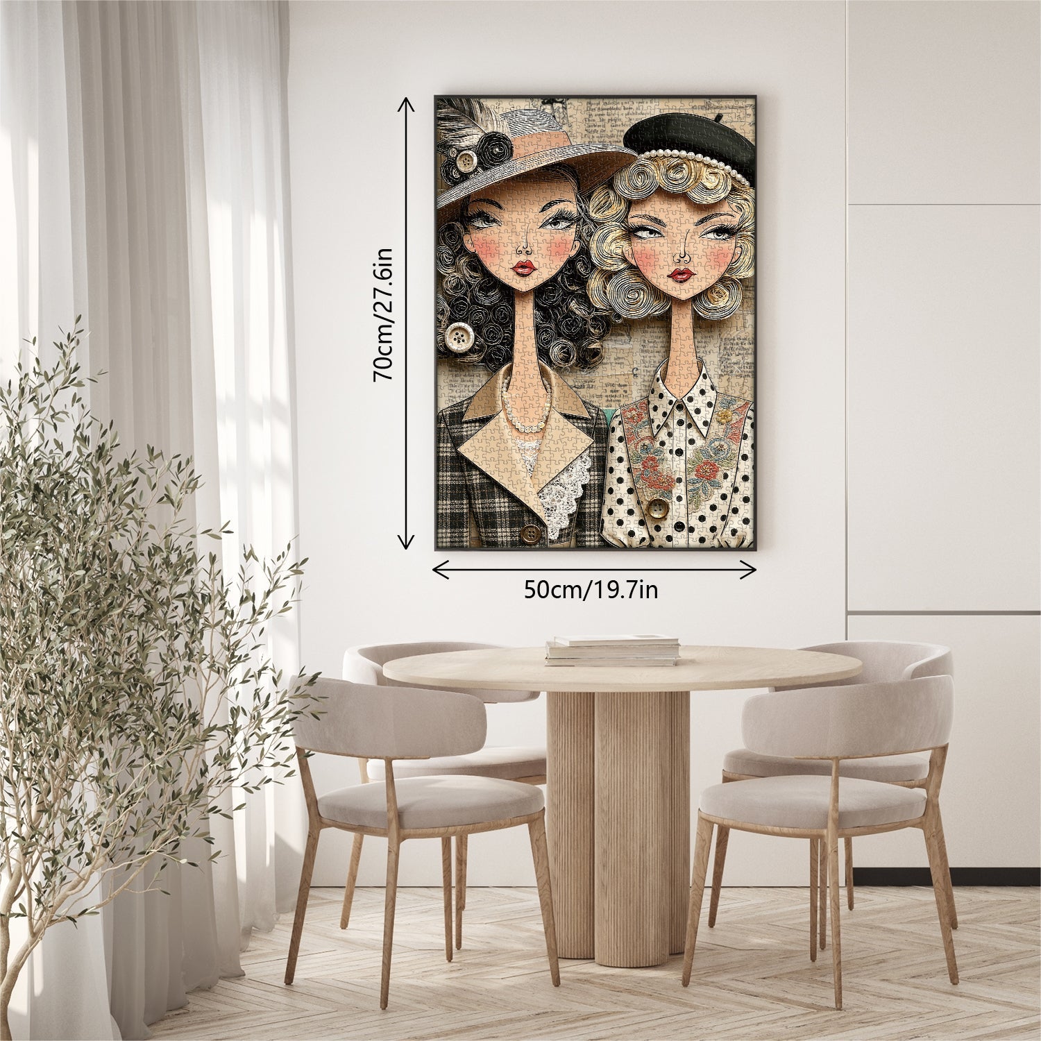 Fashionable Women Jigsaw Puzzle 1000 Pieces