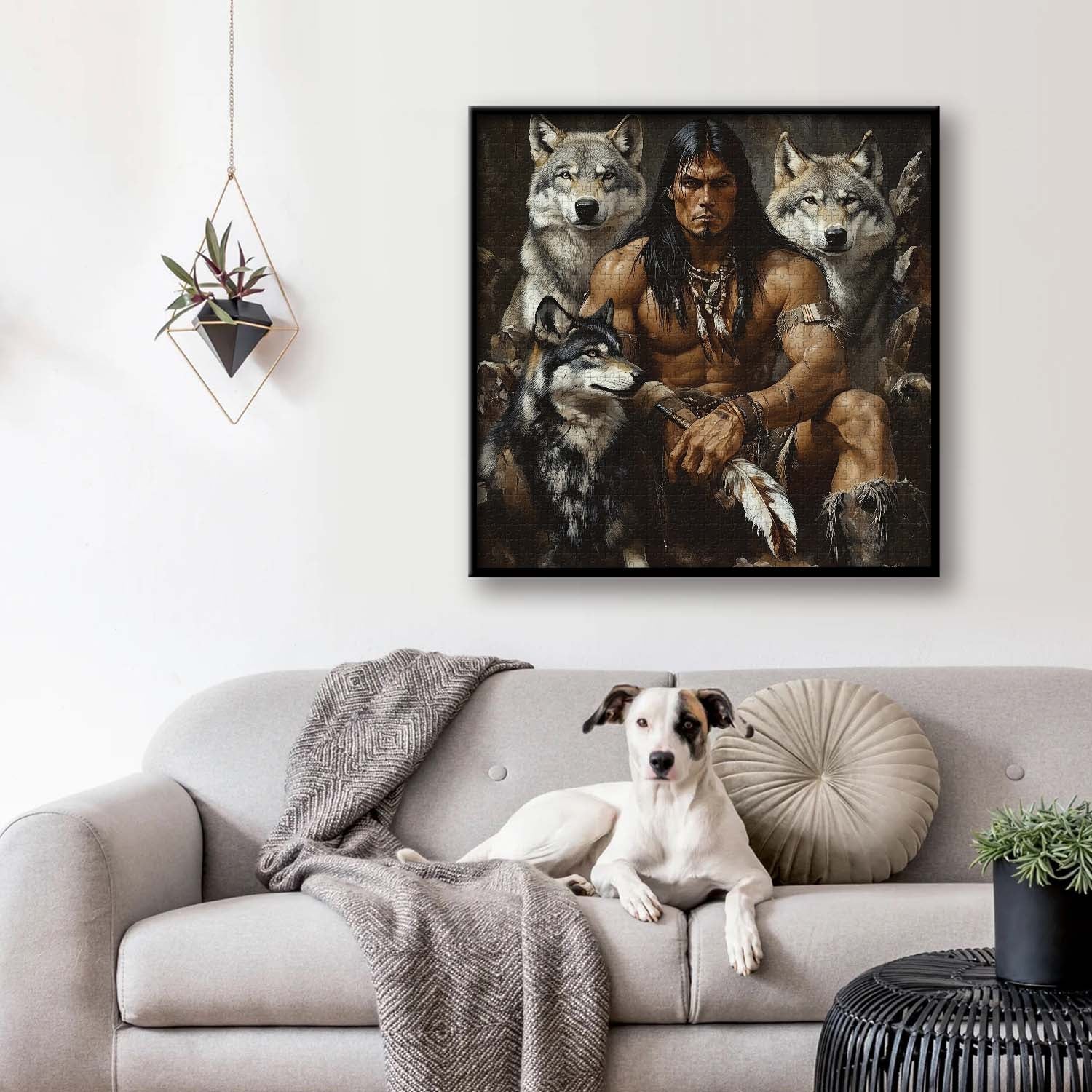 Puzzle El Rey De Los Lobos 1000 Piezas