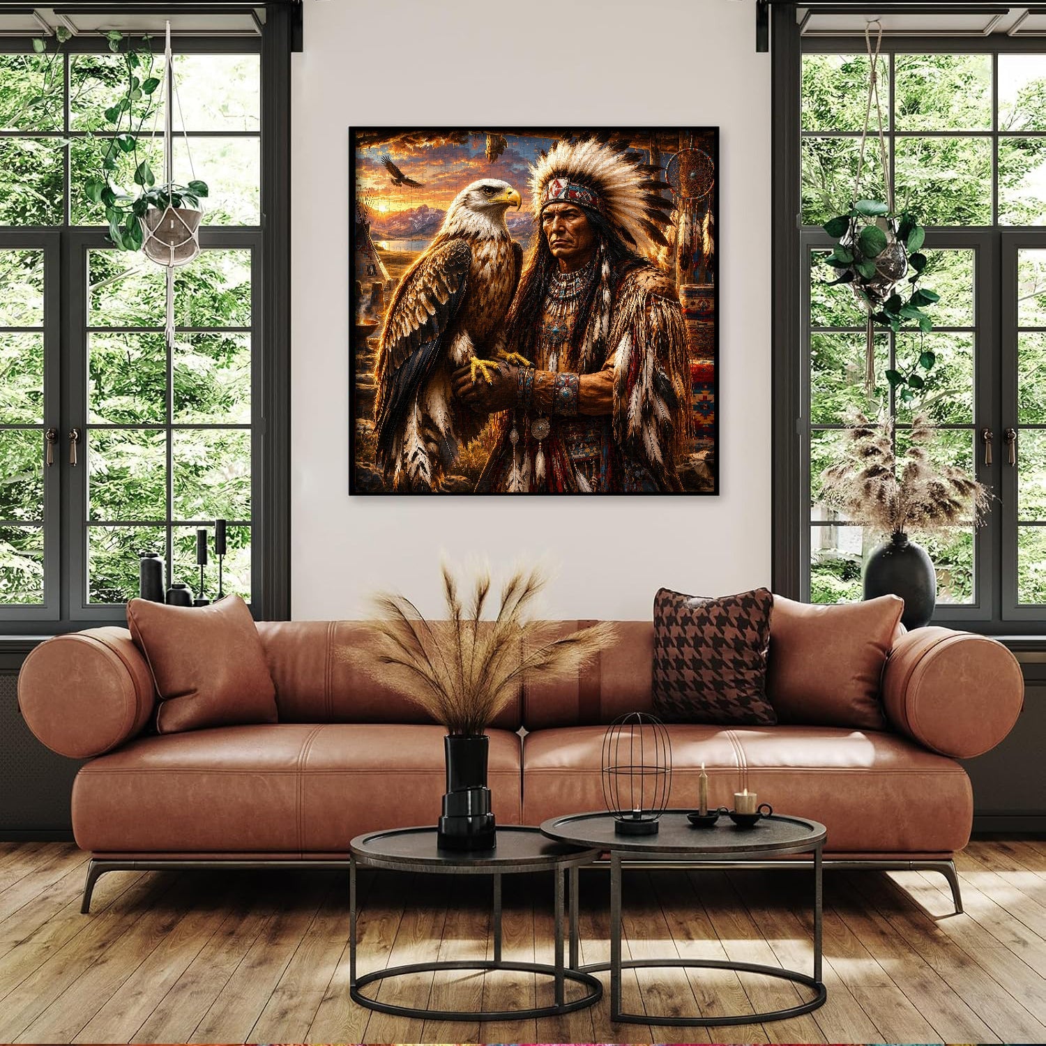 Puzzle Tribal Spirit Eagle 1000 pezzi