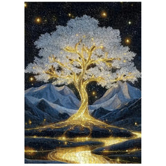 Eternal Golden Tree Jigsaw Puzzle 1000 Pieces