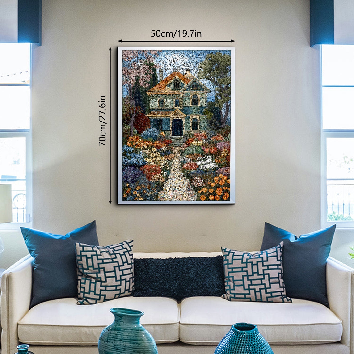 Garden Cottage Jigsaw Puzzle 1000 Pieces