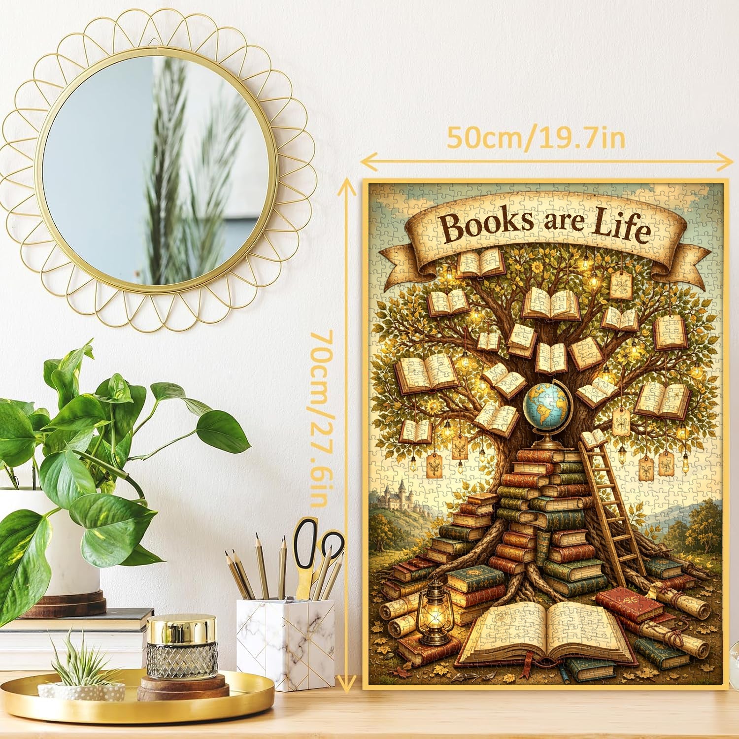 Book Tree Jigsaw Puzzle 1000 Pieces
