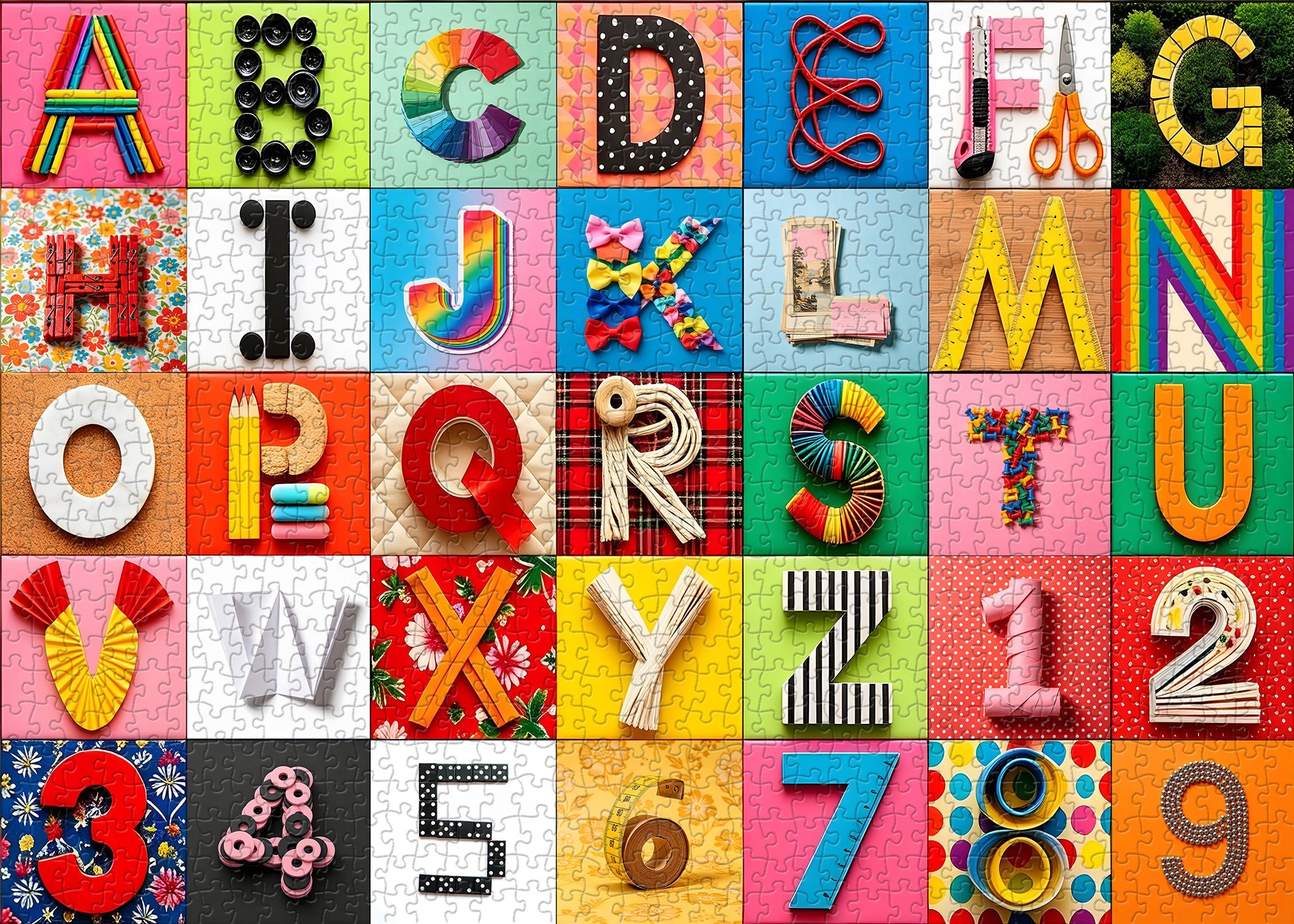 Playful Characters Jigsaw Puzzle 1000 Pieces