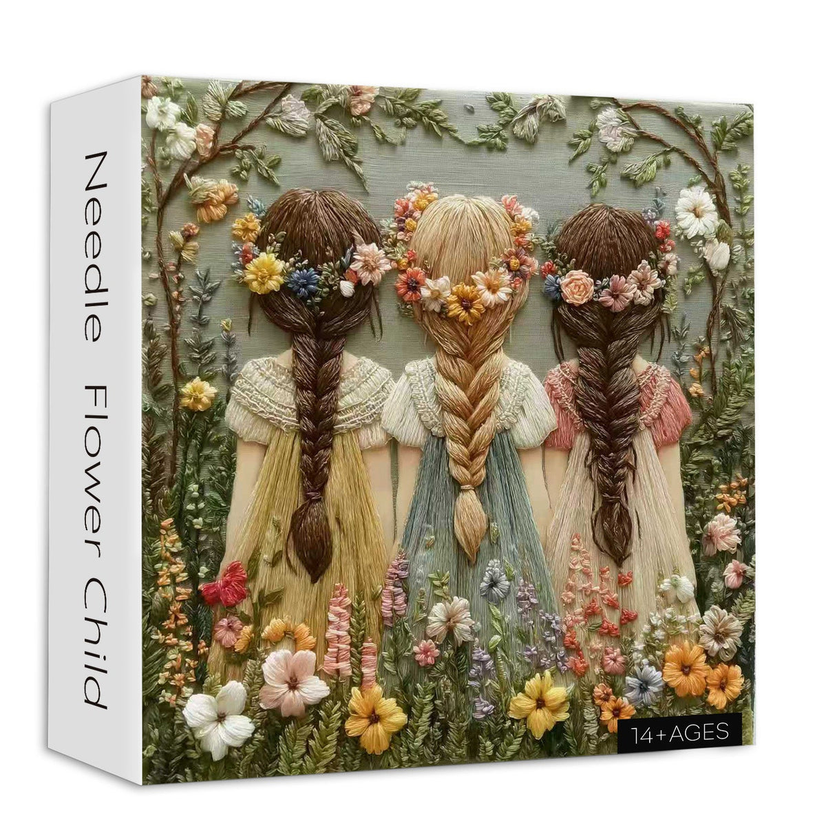 Needle Flower Child Jigsaw Puzzle 1000 Pieces