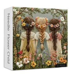 Needle Flower Child Jigsaw Puzzle 1000 Pieces