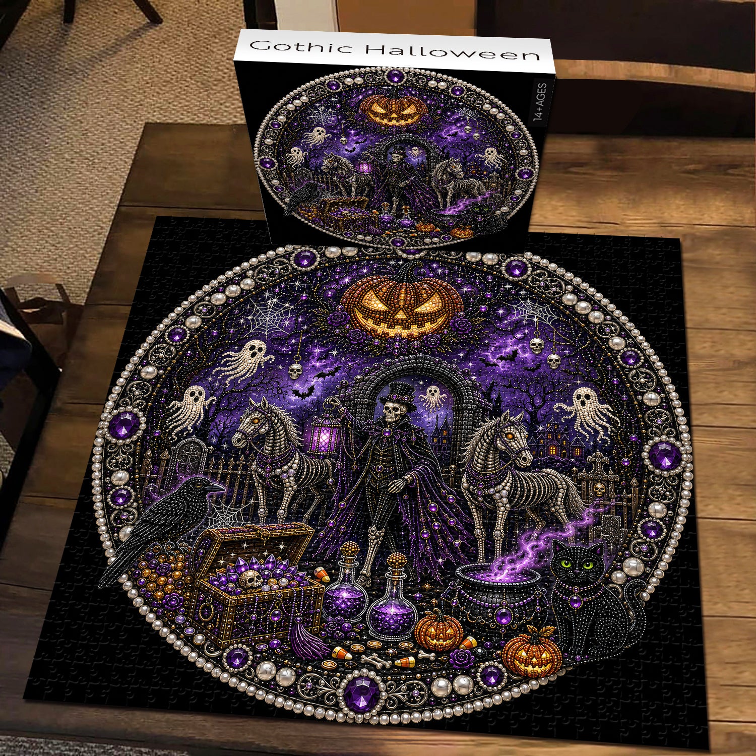 Gothic Halloween Jigsaw Puzzle 1000 Pieces