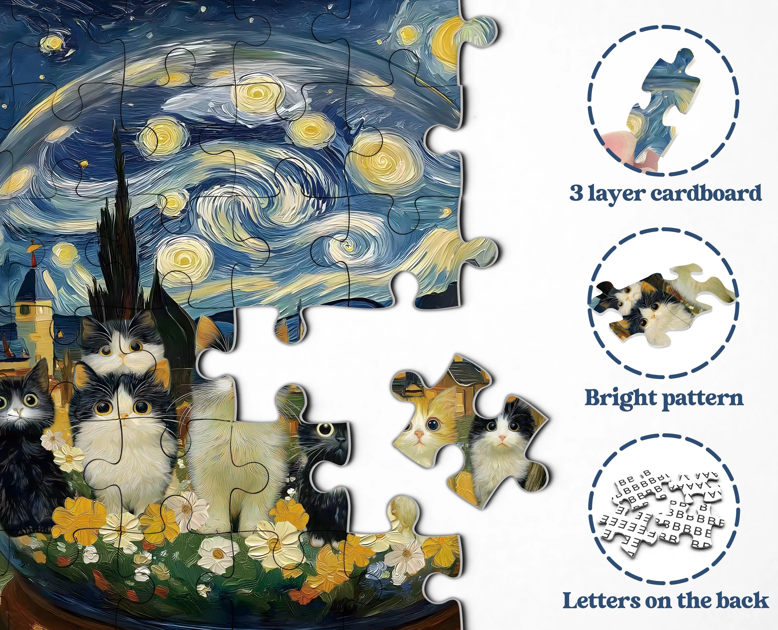 Cats Crystal Ball Jigsaw Puzzle 1000 Pieces
