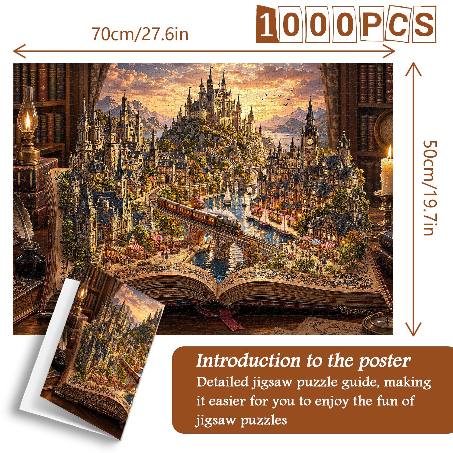 Castle Chronicle Jigsaw Puzzle 1000 Pieces