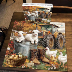 Autumn Harvest Farm Jigsaw Puzzle 1000 Pieces