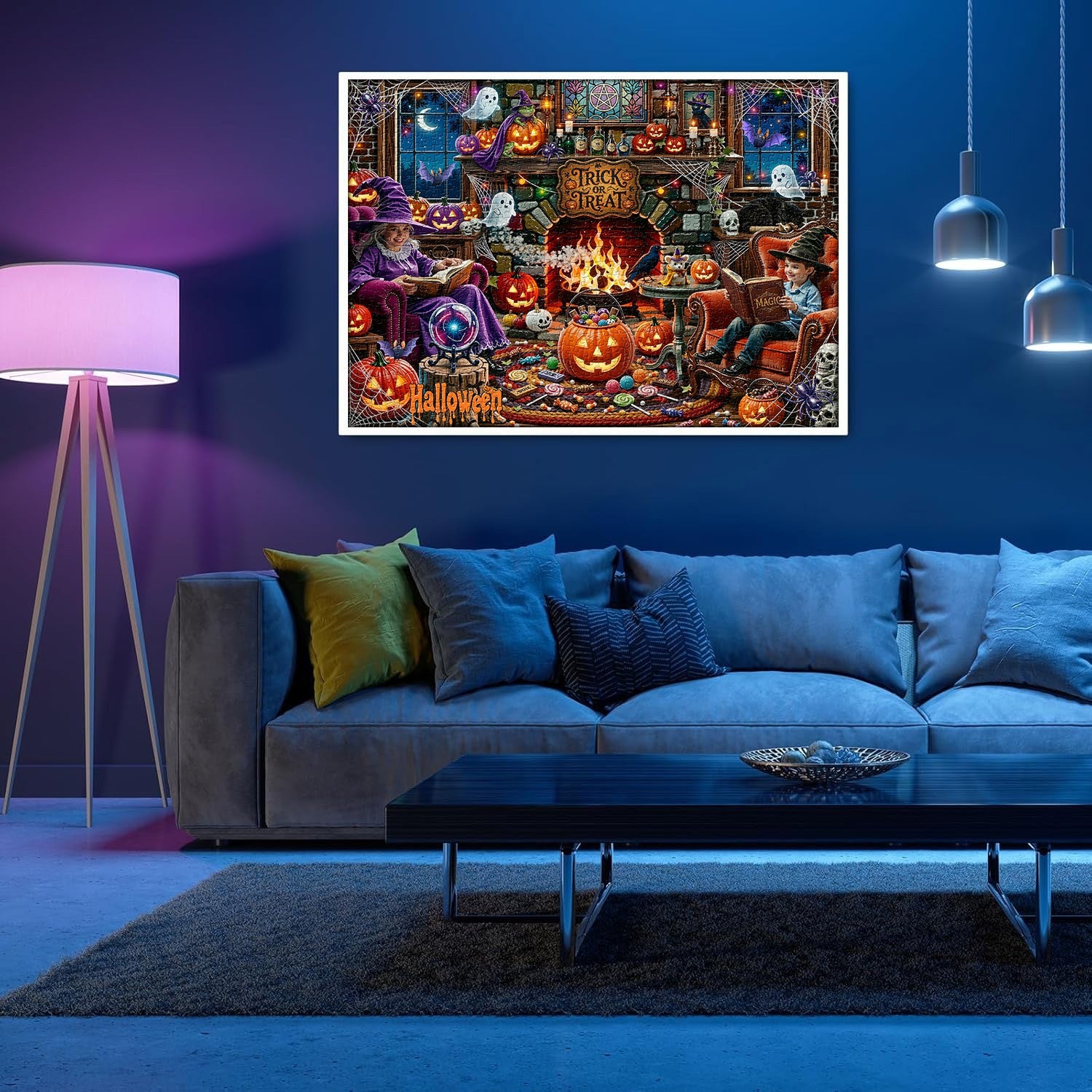 Halloween Hearth Puzzle 1000 Teile