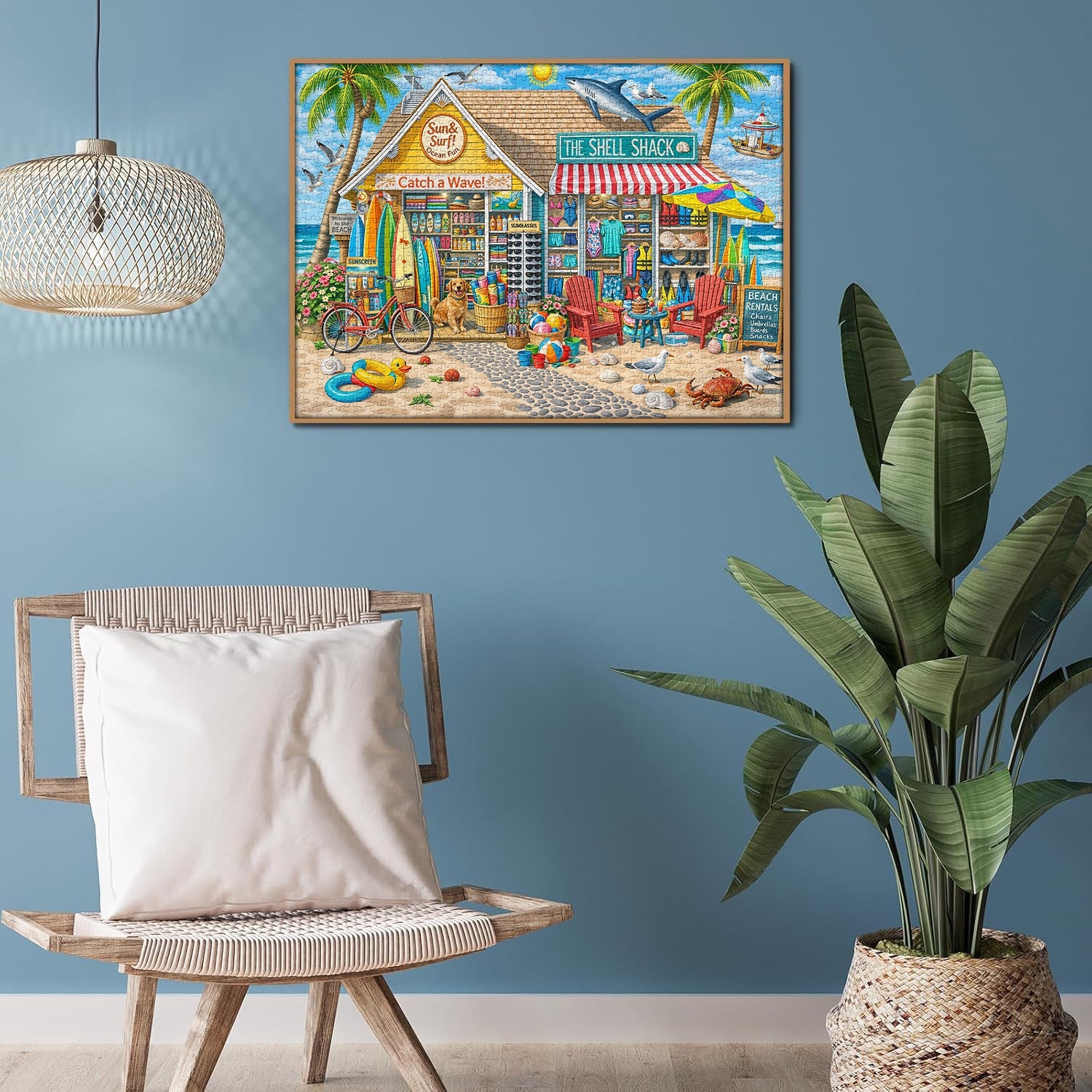 Shoreline Shop Jigsaw Puzzle 1000 pezzi