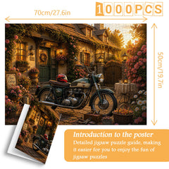 Sunset Cottage Moto Puzzle 1000 Teile